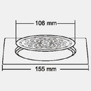 Nirali Elliot Anti Cockroach Designer Floor Drain In Stainless Steel 304 Grade