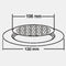Nirali Nola Anti Cockroach Designer Floor Drain In Stainless Steel 304 Grade
