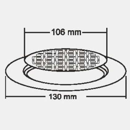Nirali Nola Anti Cockroach Designer Floor Drain In Stainless Steel 304 Grade