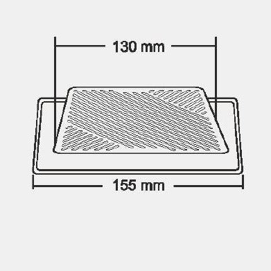 Nirali Pedrali Anti Cockroach Designer Floor Drain In Stainless Steel 304 Grade