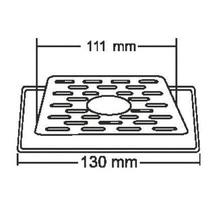 Nirali Kylo Anti Cockroach Floor Drain In Stainless Steel 304 Grade