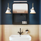 Trombone Shape Wall Light 1PC For Kitchen Dining Bedside Room Wall Lamp With Bulb