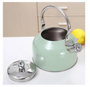 Steel Whistling Water Kettle Teapot Large Capacity Hot Water Kettle For Gas Stove (2.5L)