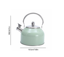 Steel Whistling Water Kettle Teapot Large Capacity Hot Water Kettle For Gas Stove (2.5L)