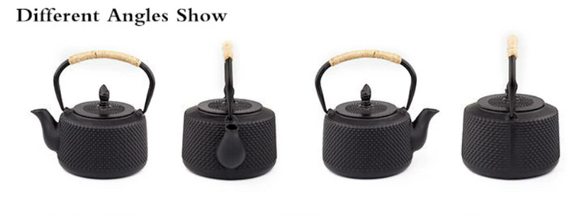 Sotya Cast Iron Japanese Tetsubin Tea Kettle Household Tea Making Set 900ml