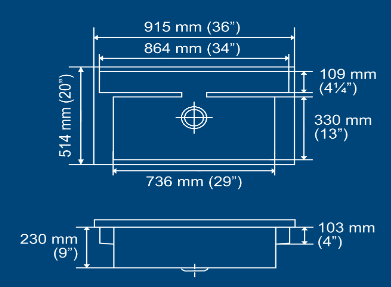 Nirali Era Satin Finish Kitchen Sink in Stainless Steel 304 Grade + PVC Plumbing Connector - peelOrange.com