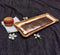 Decorative Copper Hammered Platters MK - 1 PC