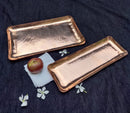 Decorative Copper Hammered Platters MK - 1 PC