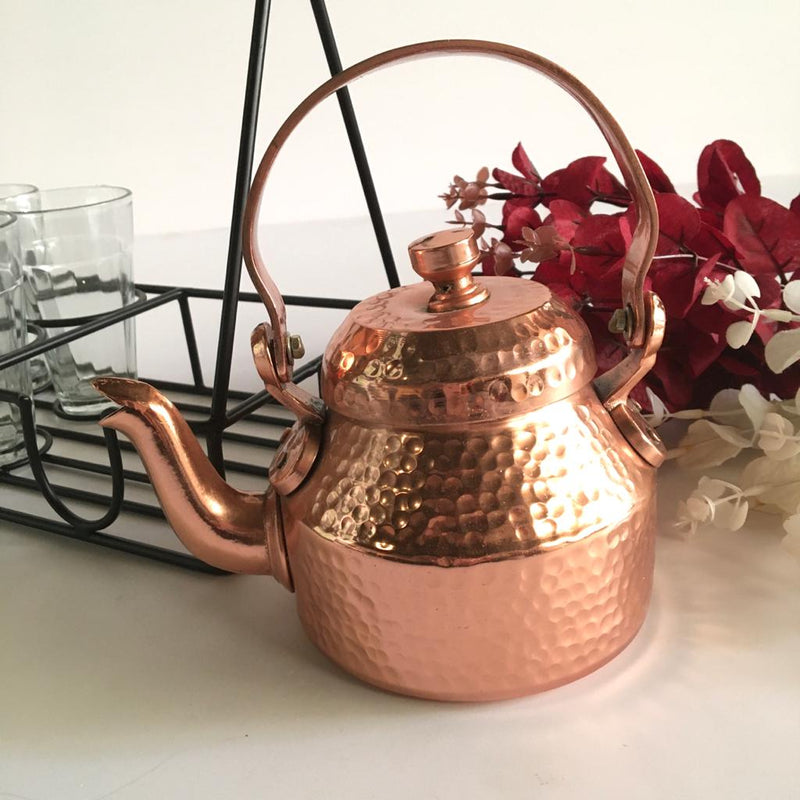 Desi Tea Set with Kettle & Glasses MK