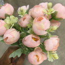 Artificial Spray Roses Peony Small Flower For Home Decoration 1 Bunch