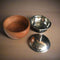 1.5L Serving Casserole/ Chapati Box In Mango Wood & Stainless Steel With Steel Bowl Inside By INDI