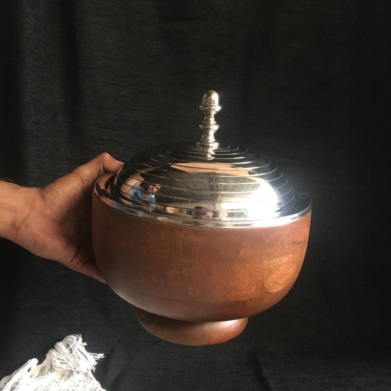 Casserole With Chapati Box Stainless Steel With Steel Bowl Inside SPECIAL COMBO OFFER