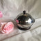 Fruits & Nut Bowl / Butter Dish / Serving Dish/Candy Pot In Stainless Steel With Lid Set Of 4 By INDI