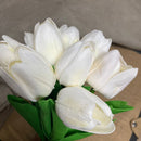 Artificial Tulip Flowers For the Study Table Or Home Decoration- One Bunch Of 10 PC