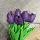 Artificial Tulip Flowers For the Study Table Or Home Decoration- One Bunch Of 10 PC