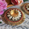 Embroided Floral Rope Diya Diwali Holder for Everyday Home Decoration Or Gifting 1 PC By CC