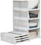 Foldable Pack Of 2 Multipurpose Wardrobe/Cupboard/Almirah Organizer Tray/Shelf Random Color By AK