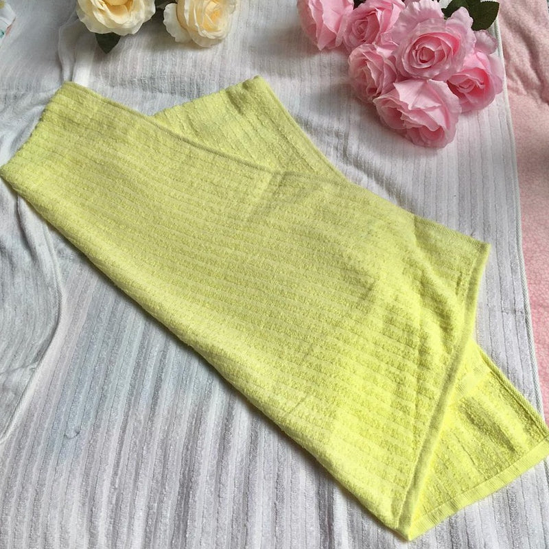 Extremely Soft Muslin Baby Terry Towels Yellow For Baby's By MM - 1 Pc