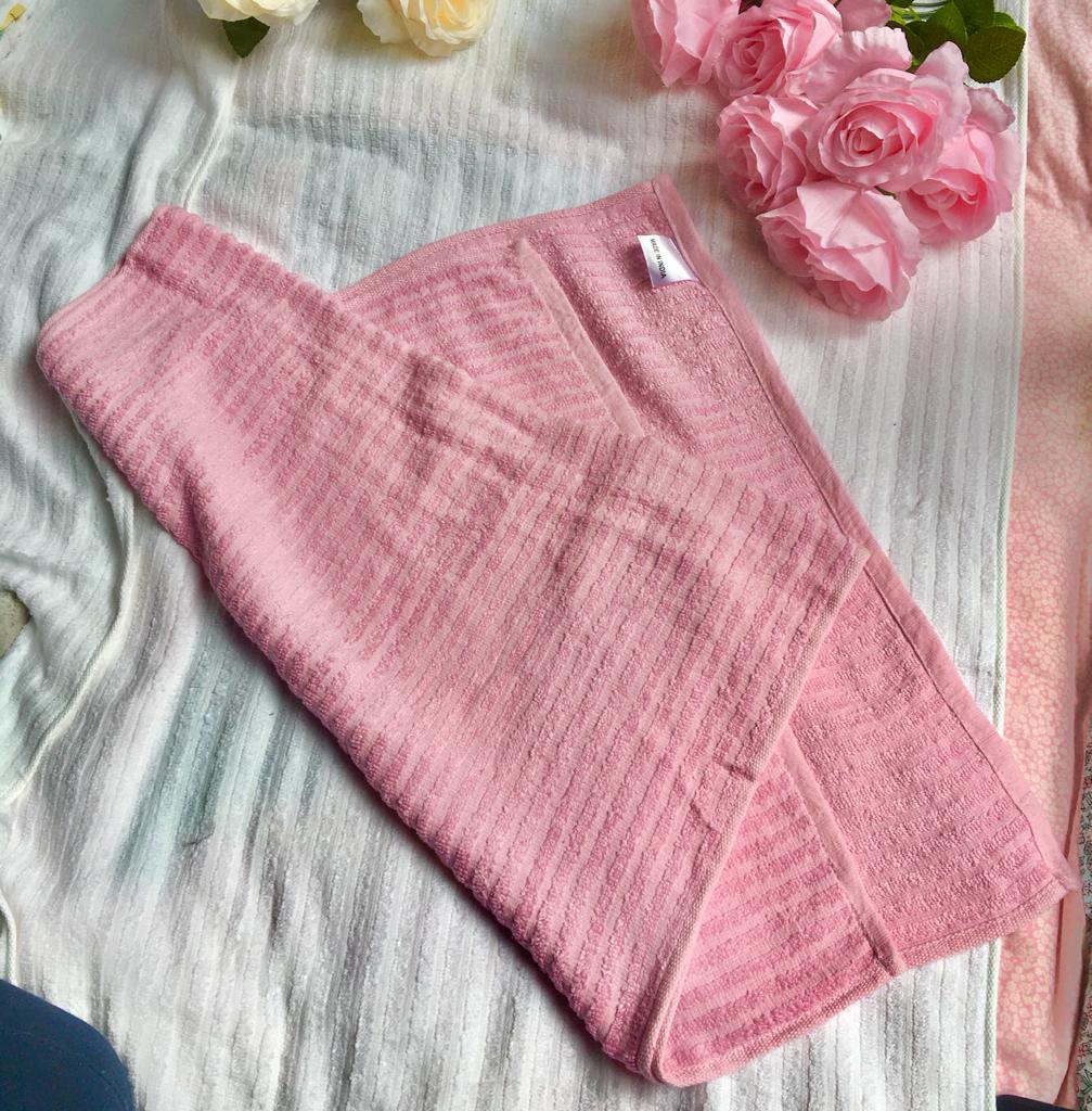 Pink Muslin Magical Baby Terry Towels For Baby's By MM - 1 Pc
