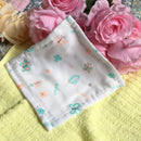 3 Layer Muslin Wipes/Hanky Face Towel For Baby (Set of 3 Pcs Multi Print ) By MM