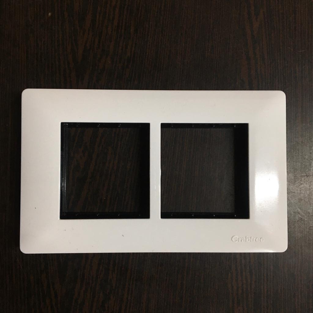 Havells Crabtree Athena Classic Modular Combined Plates 1-Pc