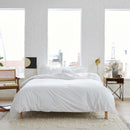 Hotel Plain Percale Bed Linen Set with Two Pillow Covers In 210Tc & 310Tc (100% Cotton)
