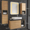 Class Wall Hanging Washbasin Vanity & Cabinet ( Set Of 3 ) By TGF
