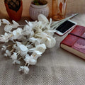 Artificial White Eucalyptus Flower Bunch