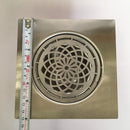 Nirali Elliot Anti Cockroach Designer Floor Drain In Stainless Steel 304 Grade