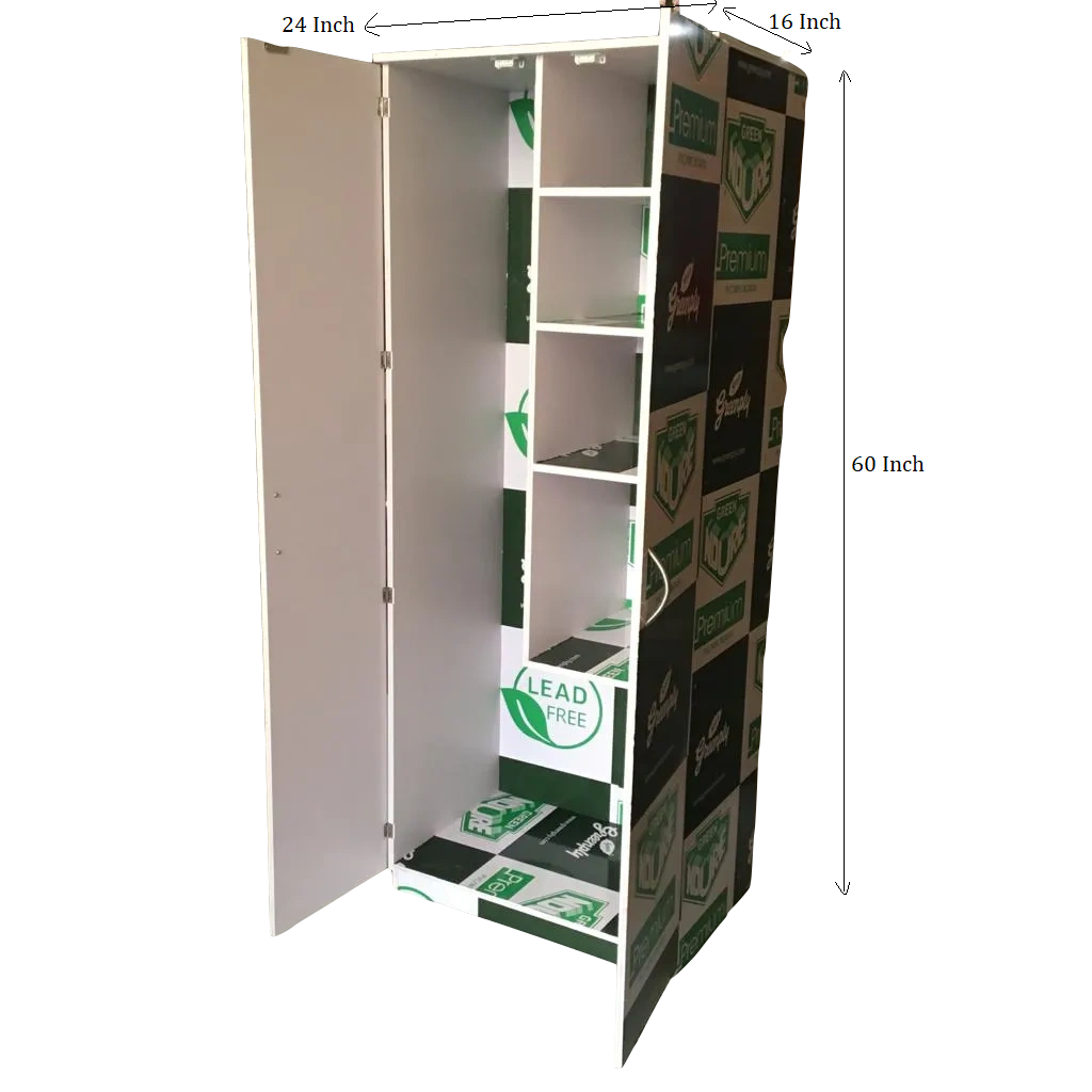 Bathroom PVC Floor Standing Laundry Cabinet and  Pantry Storage By Miza