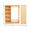 Little Montessori Wardrobe For Kids Furniture By Miza