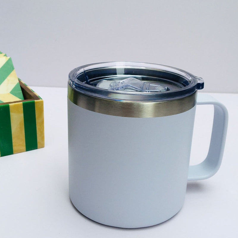 Vigo Coffee Mug With Lid And Straw Stainless Steel Coffee - Temu