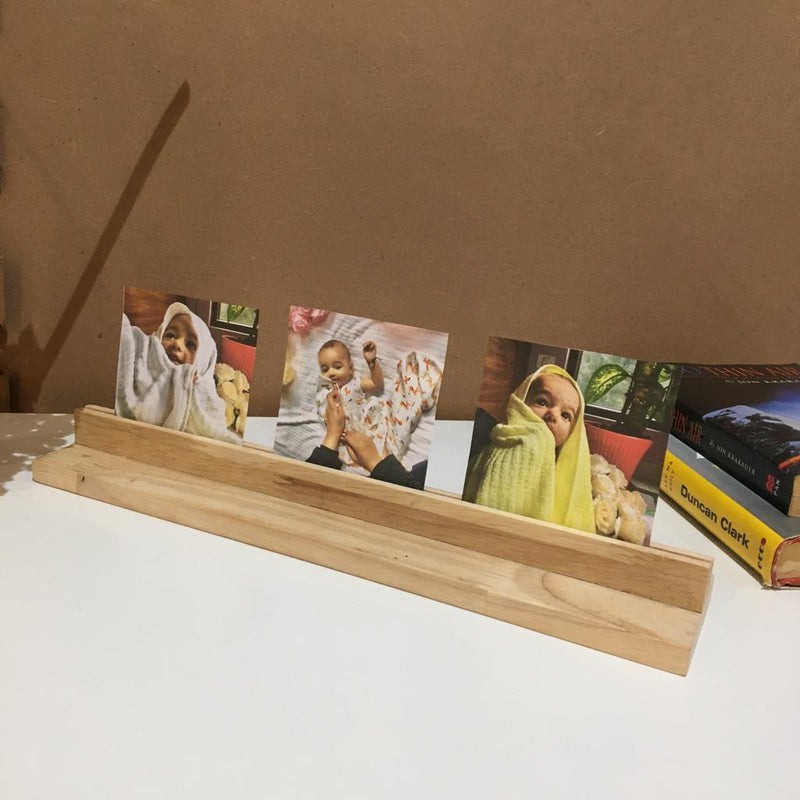 Wooden Rectangular Photo Stand By Miza