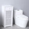 Floor Standing PVC Bathroom Side Storage Cabinet