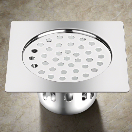 Nirali Arion Anti Cockroach 4 Piece Set Floor Drain Jali In Stainless Steel 304 Grade - peelOrange.com