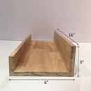 Floating Ledge Shelf For Planter/Artefacts On Wall By Miza