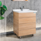 Floor Mounted Washbasin Vanity Cabinet With Drawers & With Mirror By TGK