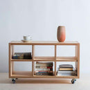 Office Book Rack Side Table Trolley By Miza