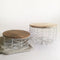 Metal Wire Fruit/Veggie/Multipurpose Basket With Wooden Lid By Fita