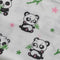 Rocking Panda Random Printed Muslin Baby Swaddle Blanket By MM - 1 Pc