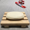 Beautifully Handcrafted Natural Wooden Soap Dish/Holder By Miza