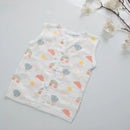 ( 0 - 3 Month ) Jablas Button Type Muslin Cloth For Baby's ( Multi Printed ) By MM