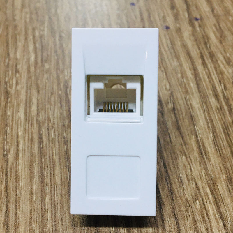 Havells Crabtree Athena RJ 45 Jack with Cat 6 (1M) - 1 Pc