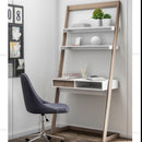 Ladder New White Work From Home Study Table By Miza