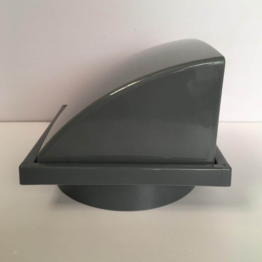 Weather Proof Protection Reverse Wind Pressure Cover For Bathroom/Office/Kitchen Exhaust Fan By Wadbros