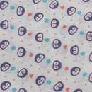 Penguin Random Printed Muslin Baby Swaddle Blanket By MM - 1 Pc