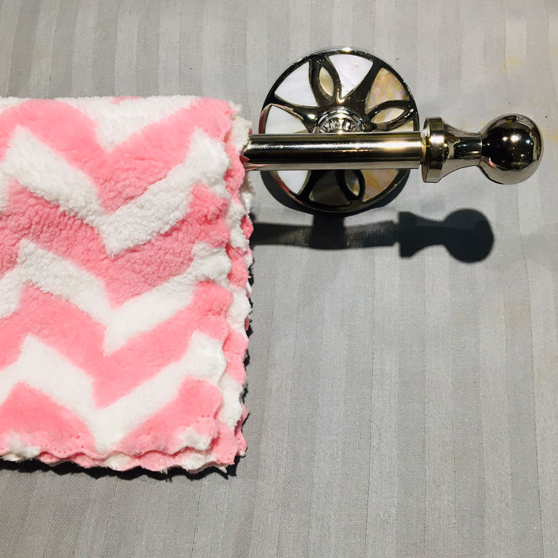 Gold/Silver Plated Brass Towel Holder For Bathroom Accessories (With Screw)