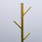 Nordic Style Tree Shaped Coat Stand With Wooden Base With 8 Hangers