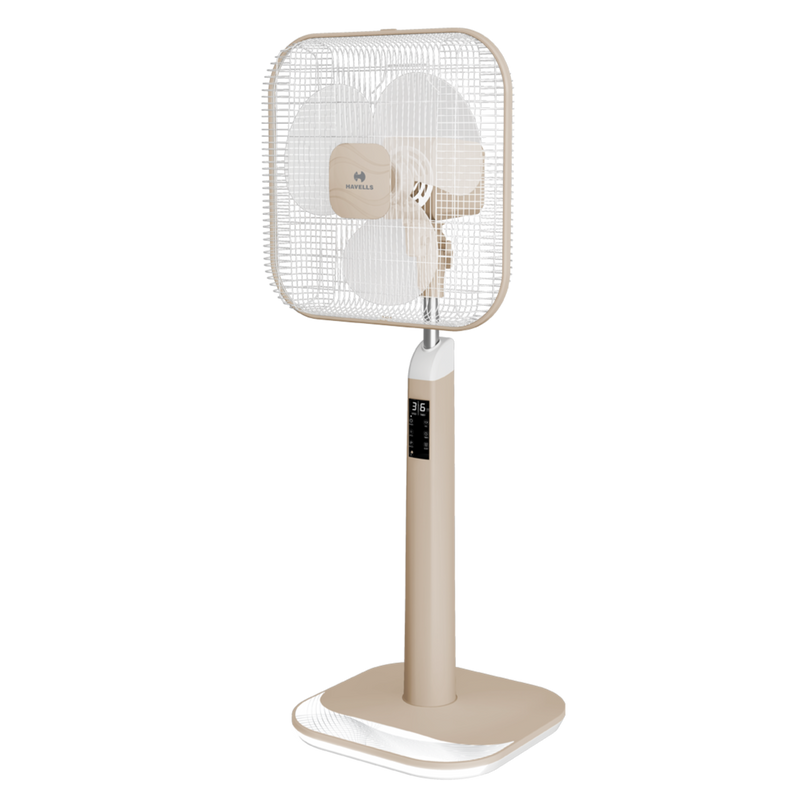 Havells Aindrila Premium With LED Base Light Pedestal High Speed 400 mm Fan - 1 PC