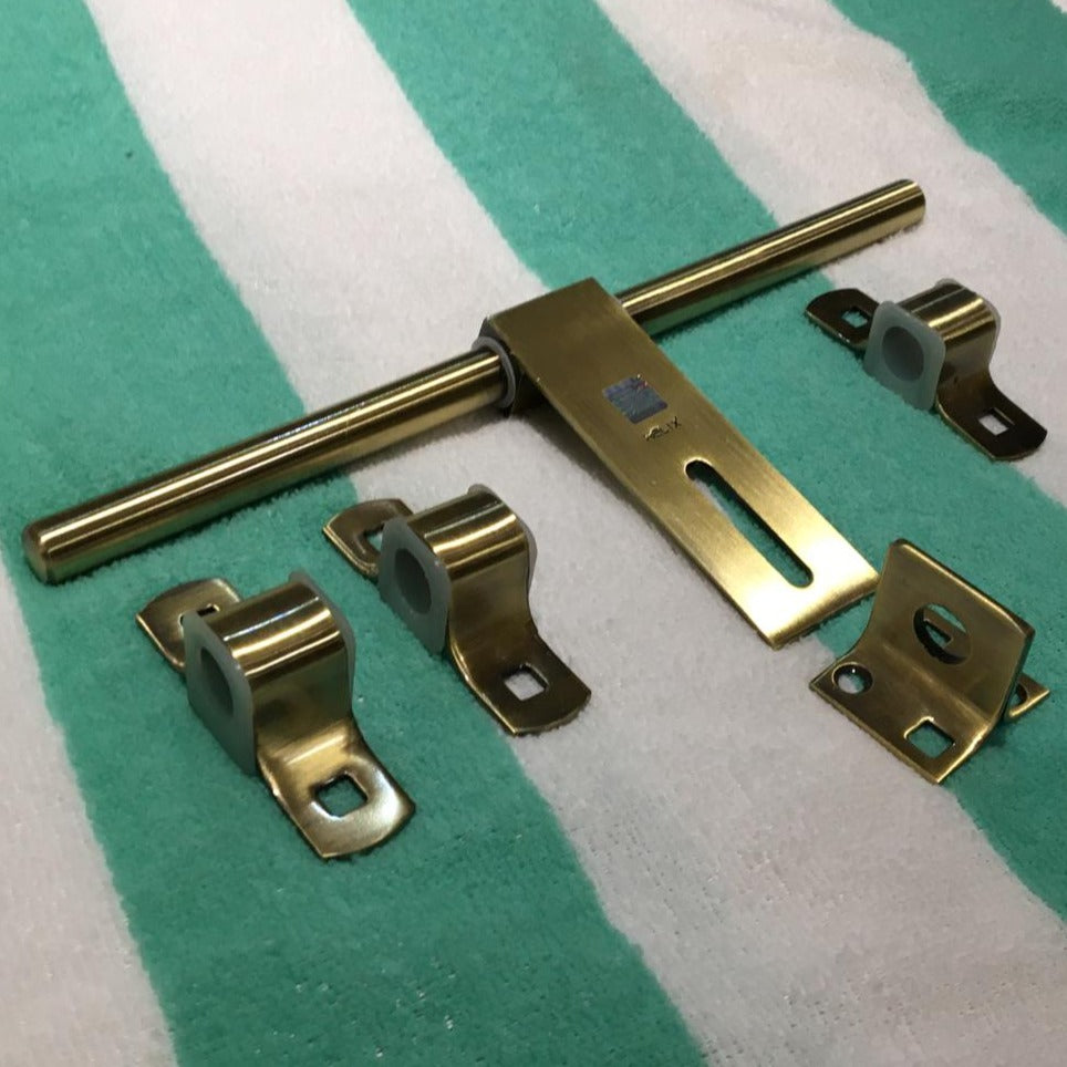 High Quality Zinc Door 12 inch Aldrop Stainless Steel In ABN Finish By DH